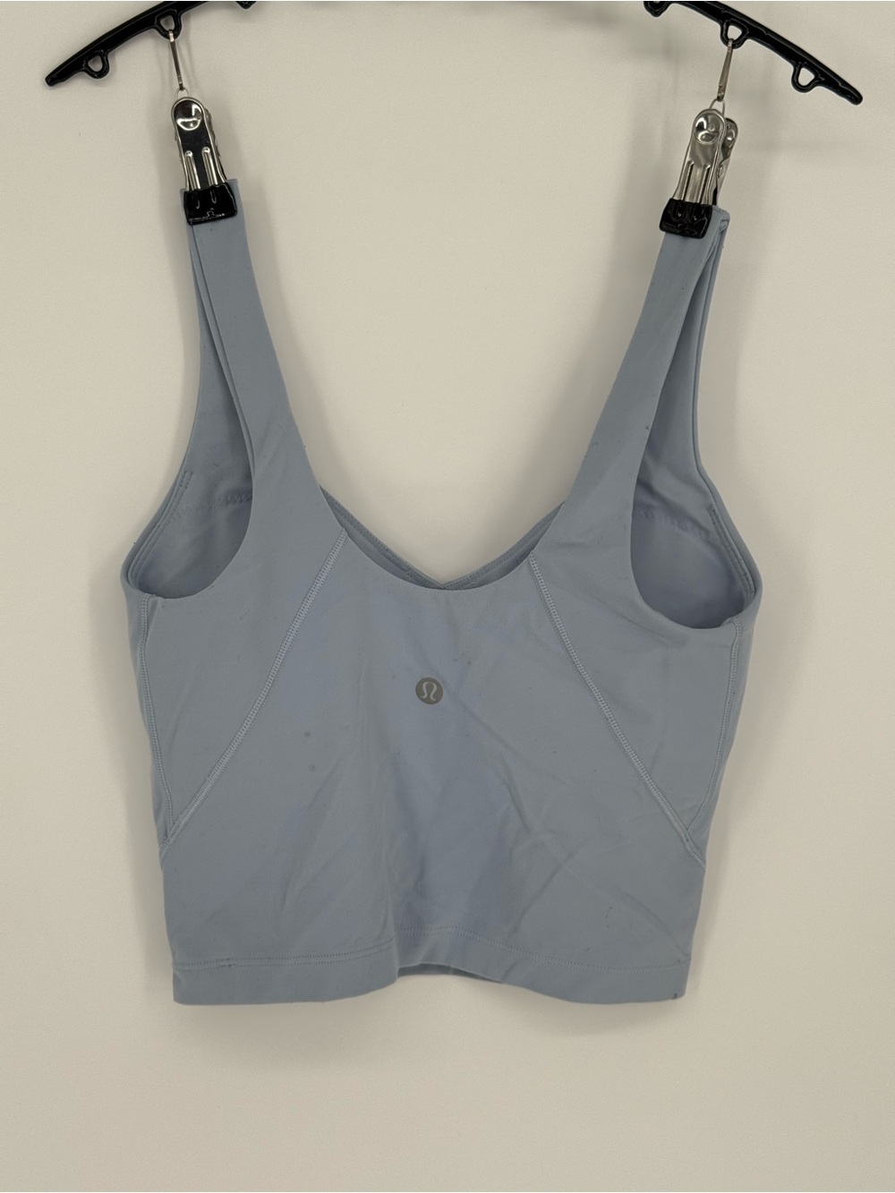 lululemon athletica Light Blue Scoop athletic yoga Sports Bra small top